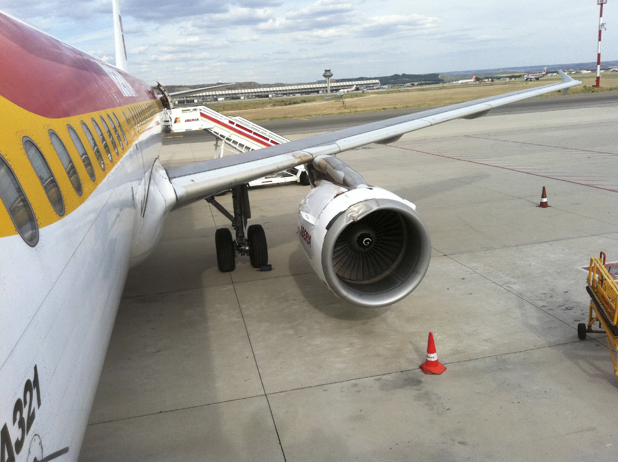 avion buitre barajas
