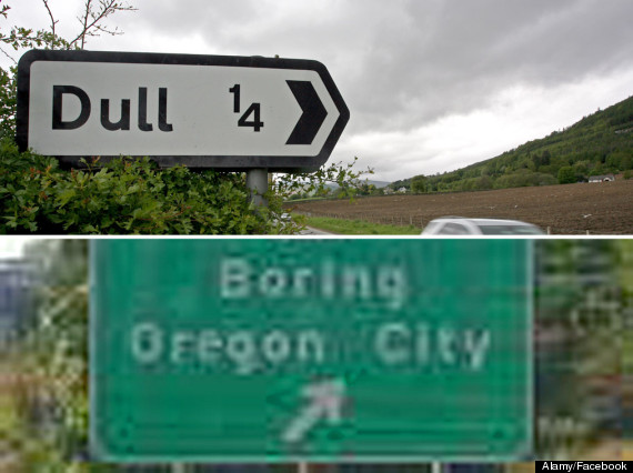 dull boring town oregon