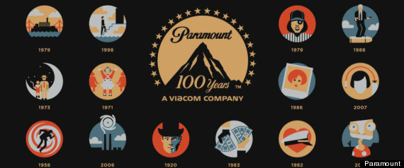 Paramount 100 Anniversary Poster