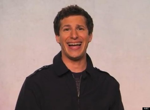 andy samberg crying