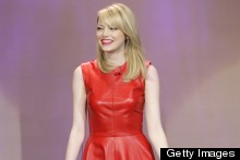 Masterpiece Or Disasterpiece: Emma Stone's Red Leather Look