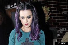 Goodbye Candy Queen... Katy Perry Goes Goth For Night Out In Hackney Pub