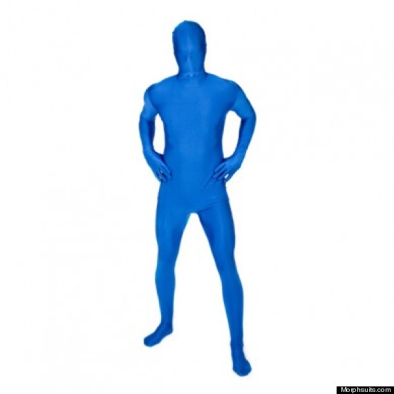 blue morphsuit