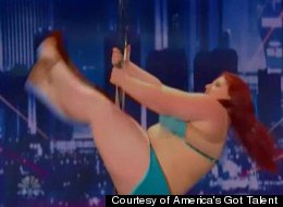 HEAVY LIFTING: This Plus-sized Pole Dancer Is Making A Big Impression On 