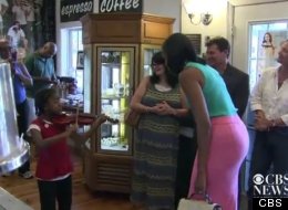 WATCH: Girl Wows Michelle Obama With Violin Performance
