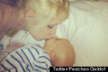 Peaches Geldof Posts Cute Baby Pics Online