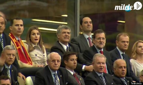 palco rajoy príncipe letizia