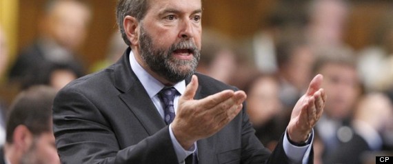 Thomas Mulcair Fracking Gas