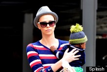 Charlize Theron Swaps Blonde Locks For Super Short Hair