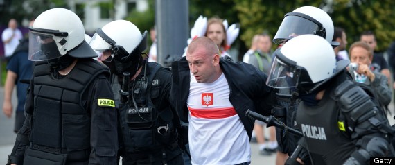 Russia Poland Football Violence