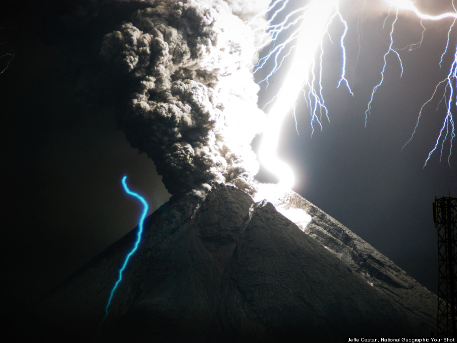 volcano lightning nat geo