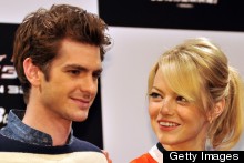 Emma Stone And Andrew Garfield Colour Co-Ordinate At Spider-Man Press Conference