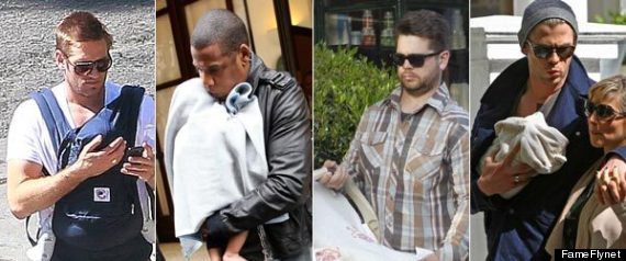 New Celebrity Dads 2012