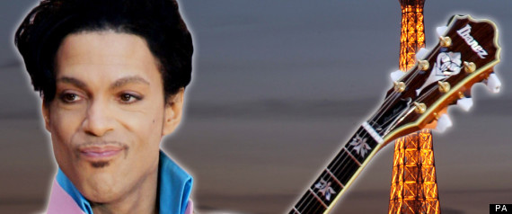 Prince And Eiffel Tower