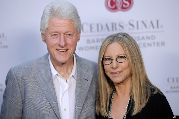 barbra streisand bill clinton