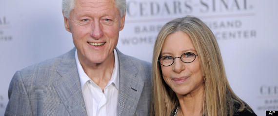 Barbra Streisand Bill Clinton