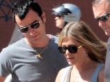 Jennifer Aniston, Justin Theroux Match In Rome...
