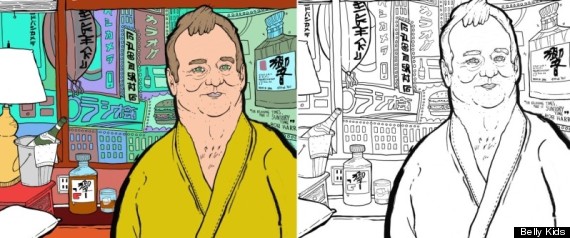 Bill Murray Colouring Book