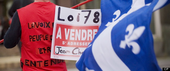 Quebec Bill 78 Un