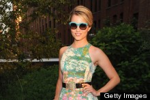 Dianna Agron Shows Off Chic Summer Style At New York Party