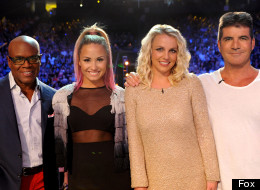 Britney Spears Demi Lovato X Factor