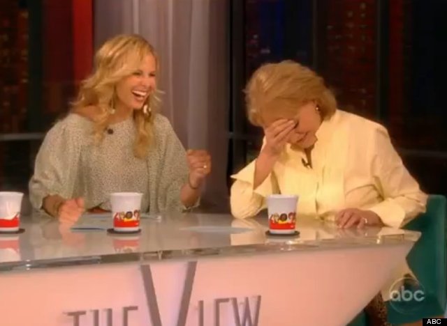 http://urls.re/S3R .WATCH: Barbara Walters Loses It