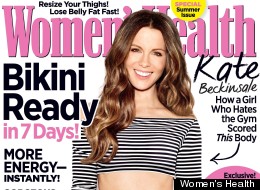 Kate Beckinsale Covers Women's Health: Talks Kicking Butt In 'Total Recall'