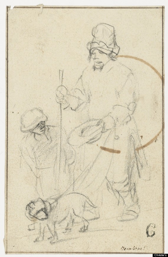 rembrandt sketch