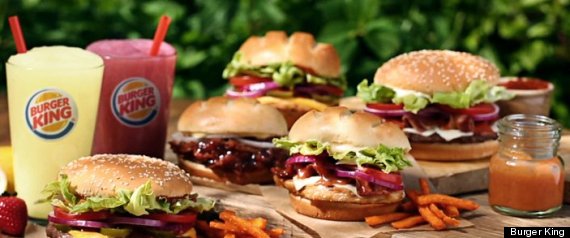 Burger King Summer Menu