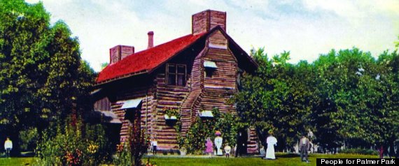 Palmer Park Log Cabin
