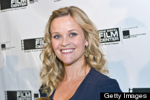 Pregnant Reese Witherspoon Goes Curly To Pick Up Film Award In Chicago