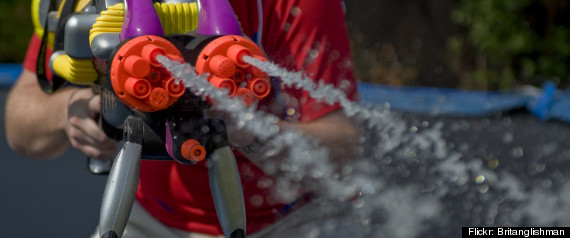 Squirt Gun Attack