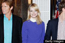Blue Belle: Emma Stone Continues Endless Promotion Of The Amazing Spider-Man