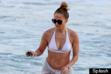 J-Lo Flaunts Bikini Body In Rio