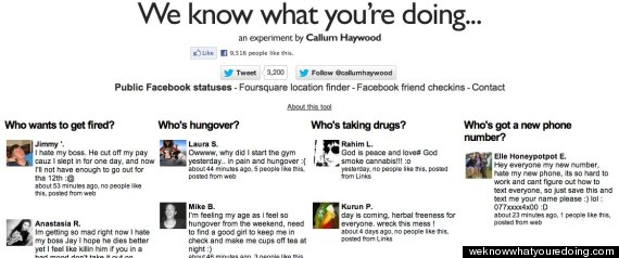 We Know What Youre Doing Site