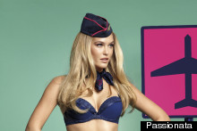 Bar Refaeli Does Sexy Air Hostess For New Passionata Lingerie Campaign