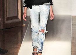 Ripped Jeans Balmain