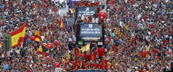 Retour Espagne Euro 2012