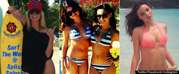 Celebs Bikinis