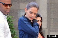 Katie Holmes Steps Out For First Time Since Split, Plus Heels And Minus Wedding Rings