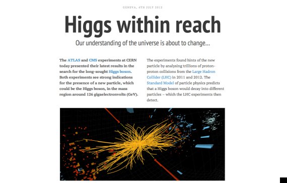 bosón de higgs descubierto
