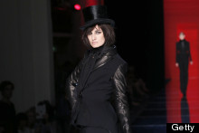 Erin O'Connor Makes Striking Runway Return For Jean Paul Gaultier Couture