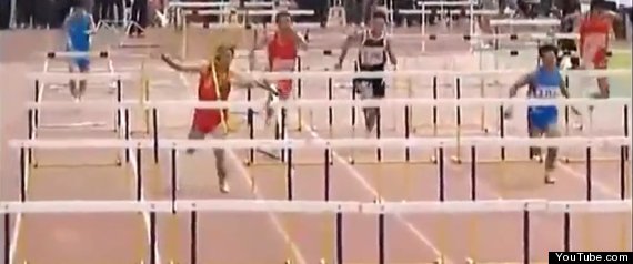 Hurdler Fail China