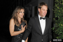 Liz Hurley And Shane Warne Get Their Glad Rags On For Black Tie Ball