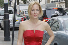Gillian Anderson Is Radiant In Red At...