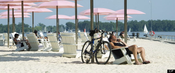 Central Canada Heat Wave