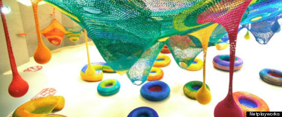 Crocheted Playgrounds