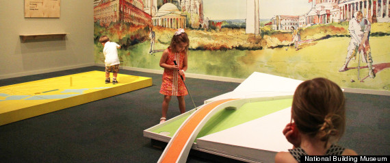 Minigolf At The National Building Museum
