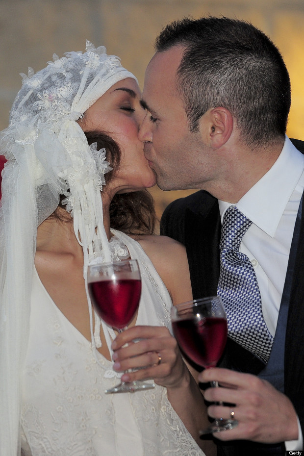 iniesta wedding