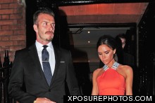 Tangerine Dream: Victoria Beckham Wears One Of Her Most Popular Designs